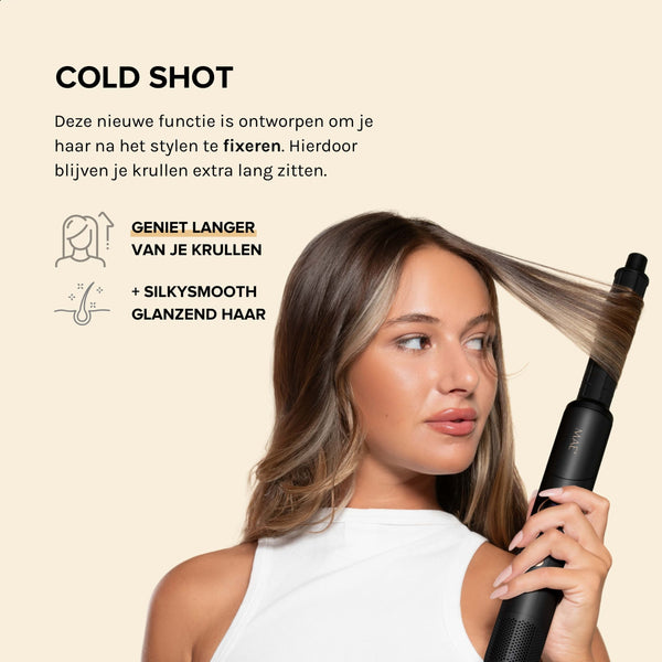 MAE Airstyler Pro II Zwart | Krullen, Volume & Blow-Out Styler