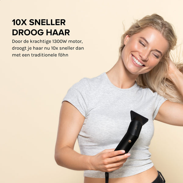 MAE Airstyler Pro II Zwart | Krullen, Volume & Blow-Out Styler