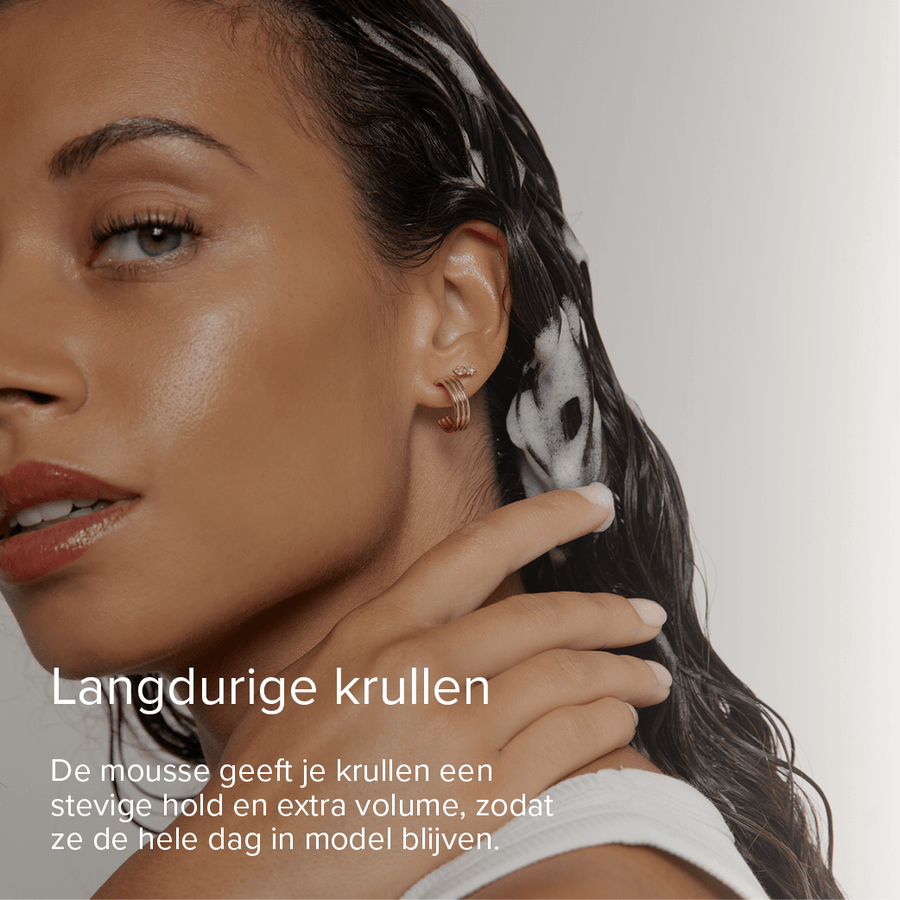 Protect & Curl mousse - 3x langer in model
