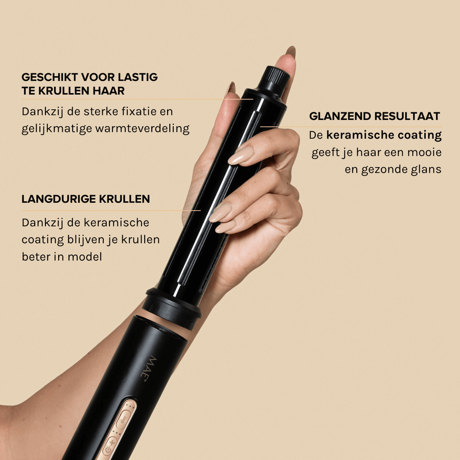 Ceramic Airstylers + Protect & Curl mousse