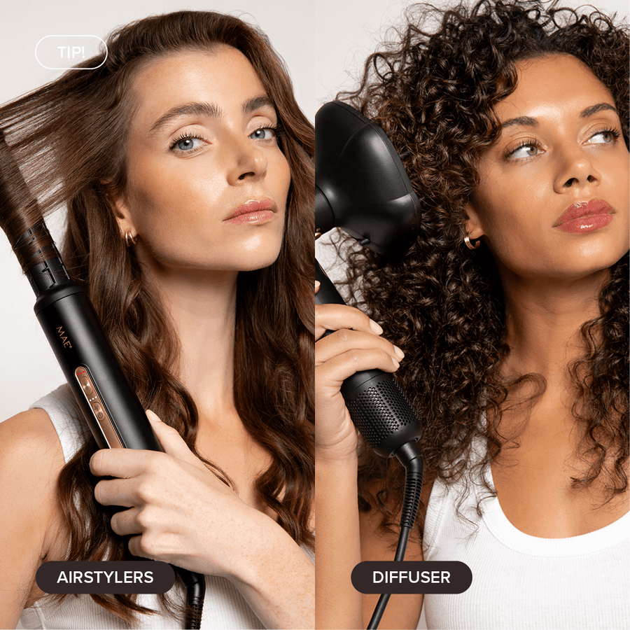 Protect & Curl mousse - 3x langer in model